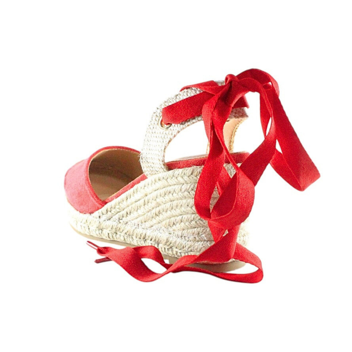 Alpargata Color Rojo