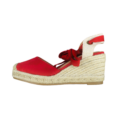 Peach Espadrille