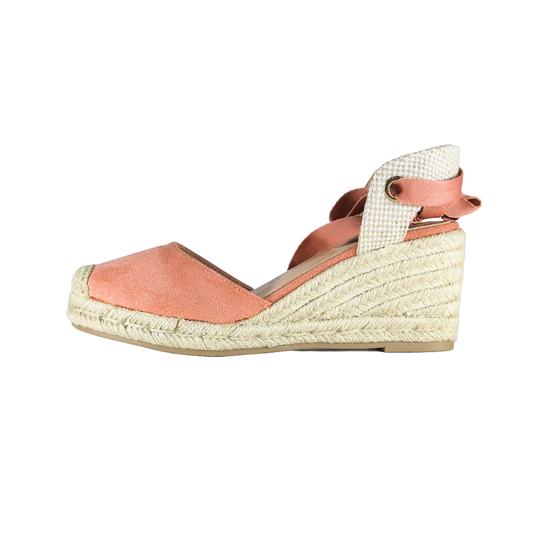 Peach Espadrille