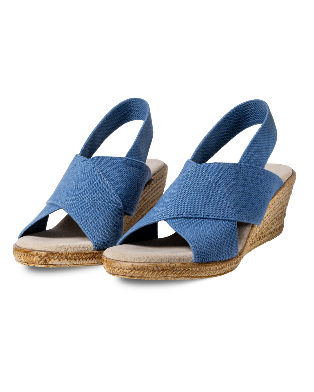 Zapatos Emilia Índigo de SanMiguelShoesmx, calzado de color azul índigo con diseño elegante y cómodo, vista lateral.