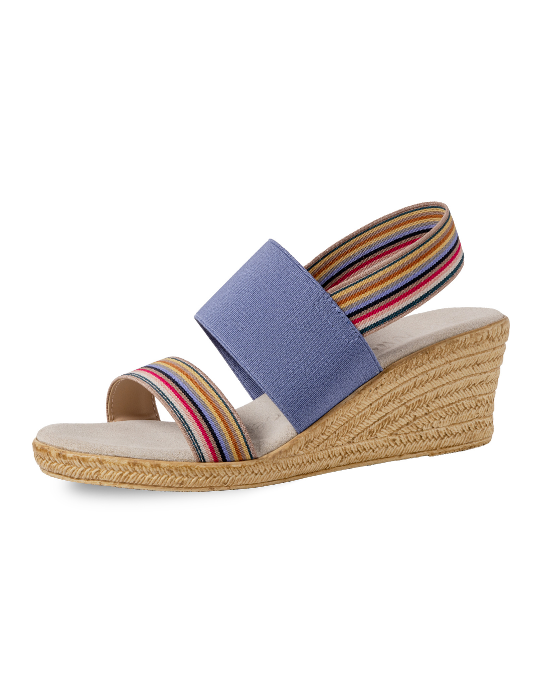 Zapatos Cooper Índigo de SanMiguelShoesmx, vista frontal de calzado casual con diseño en color azul índigo.