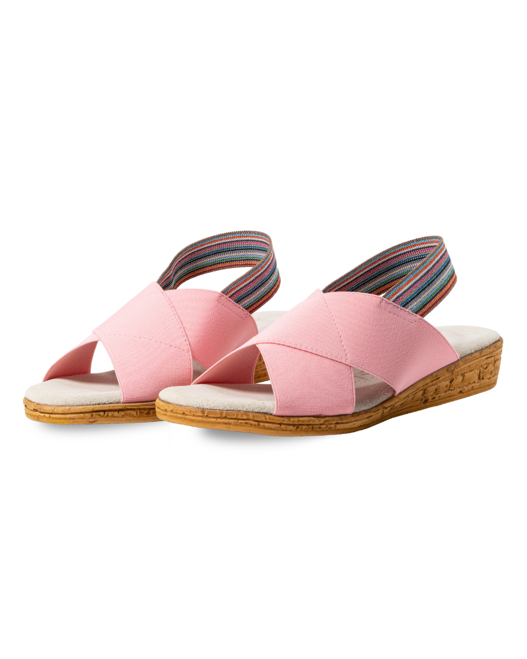 Zapatos Nicole Peonia de SanMiguelShoesmx con diseño elegante y color rosa, mostrando el calzado desde diferentes ángulos