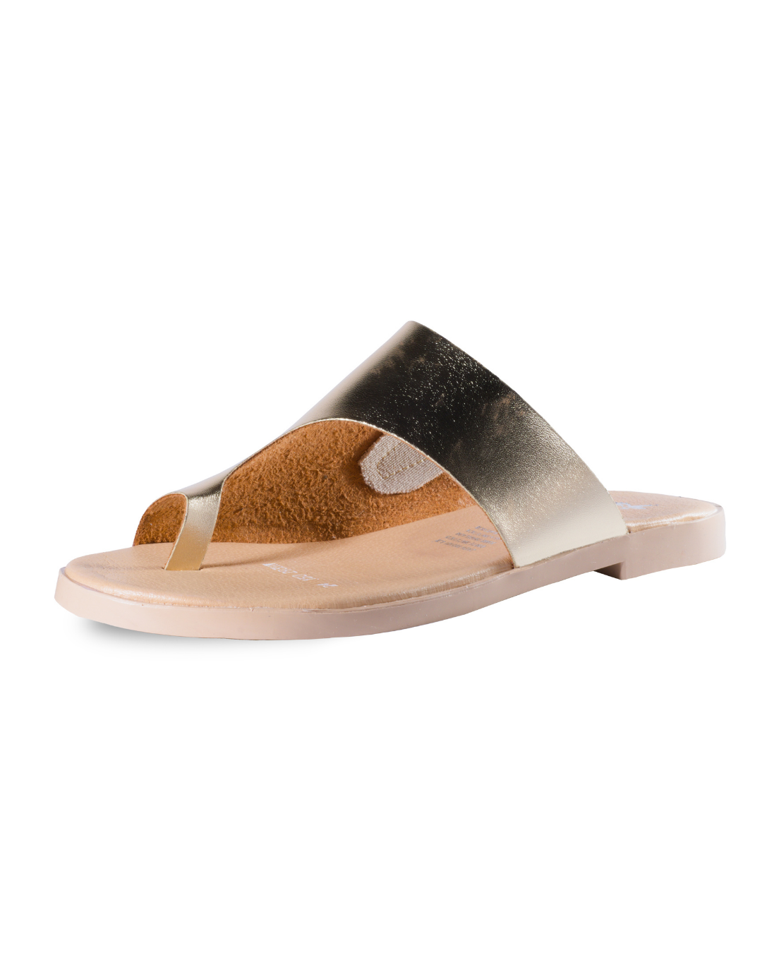 Zapatos Cancún Oro de SanMiguelShoesmx con diseño elegante y acabado dorado brillante, vistos en primer plano.