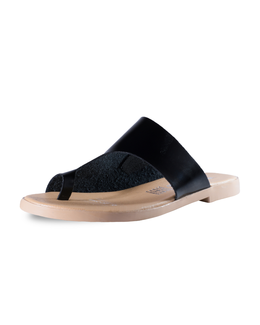 Sandalias de playa Cancún SanMiguelShoesmx con suela antideslizante y tiras de piel en color beige, ideales para verano.