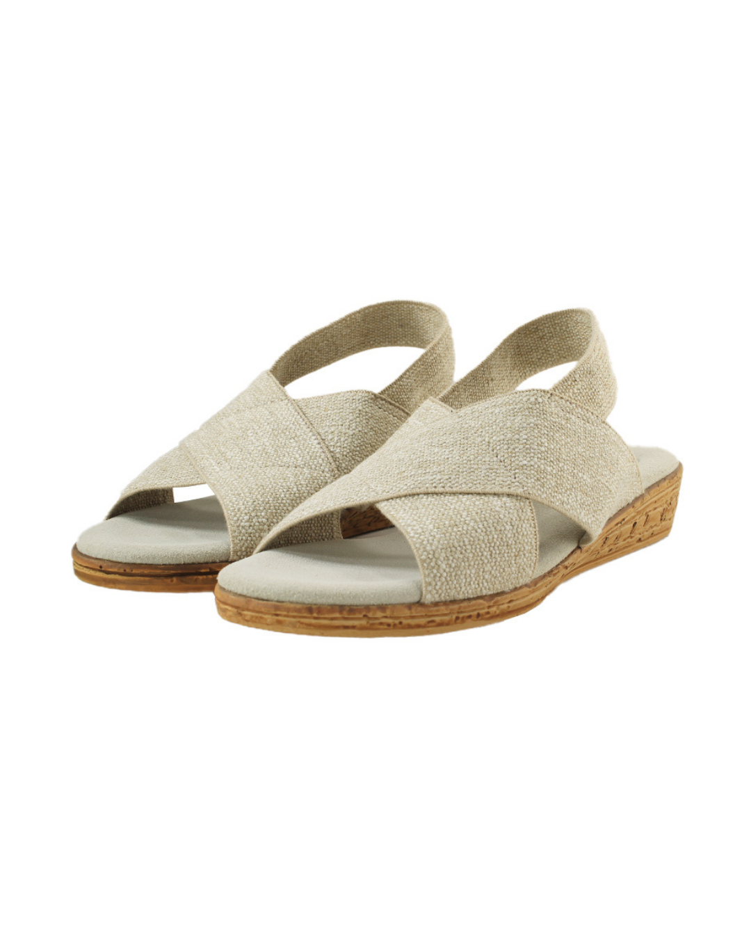Zapatos de lino Nicole de SanMiguelShoesmx en color neutro, con diseño cómodo y estilo casual para mujer.