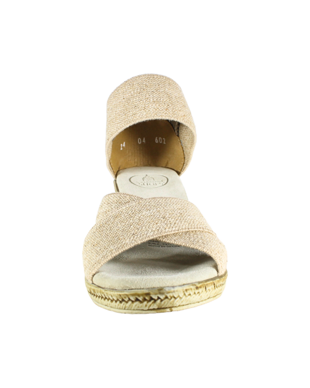 Zapatos de lino Alba de SanMiguelShoesmx en color beige, con diseño cómodo y elegante para mujer.