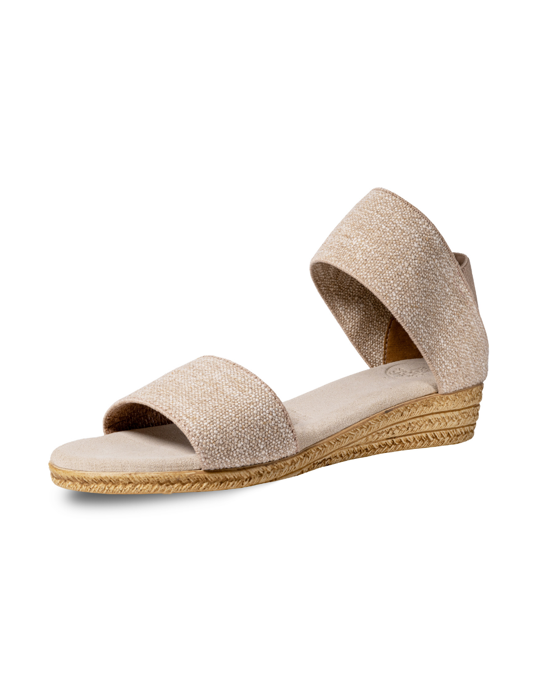 Zapatos Janie Lino de SanMiguelShoesmx, calzado de lino en color neutro con diseño cómodo y elegante para mujer.