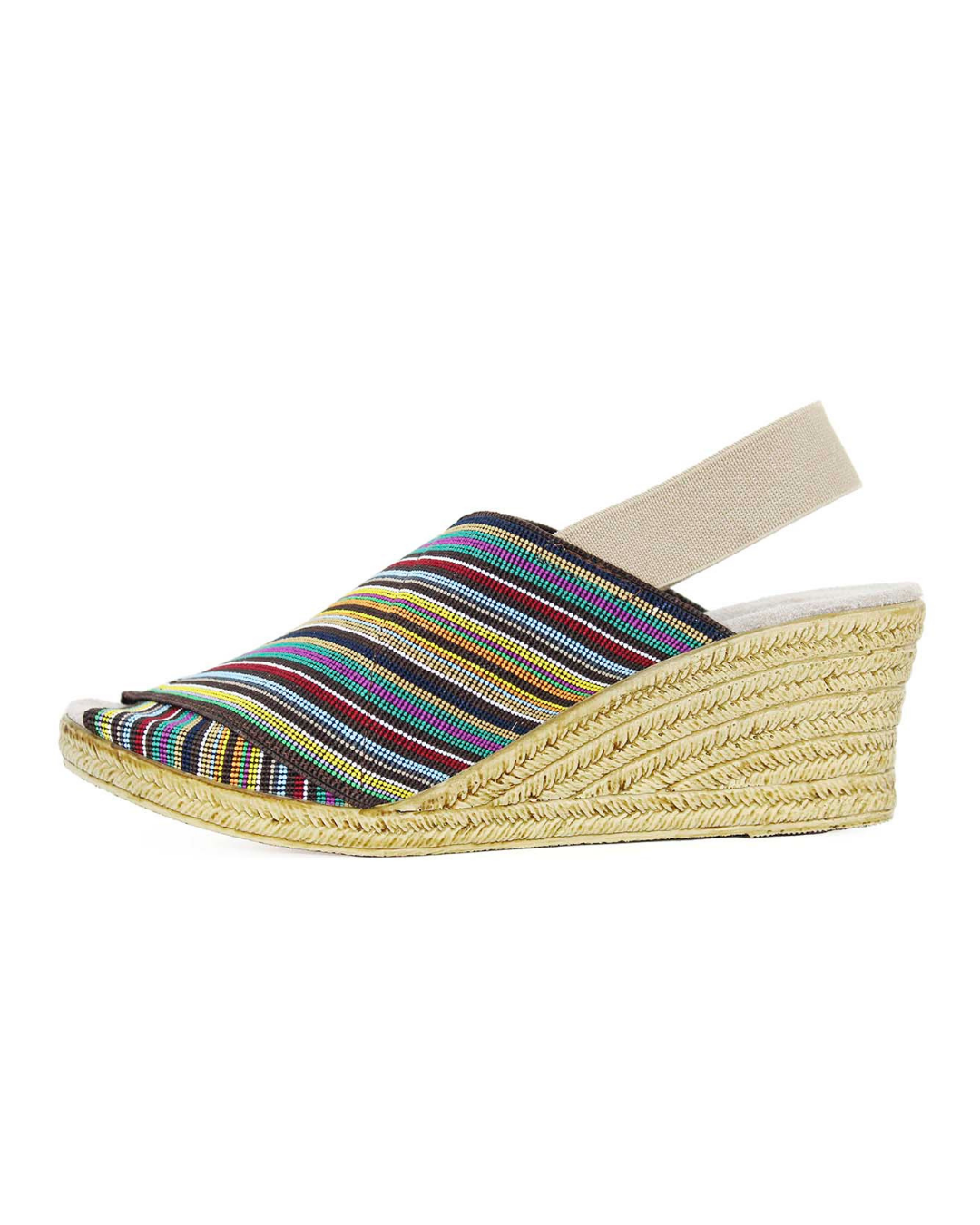 Zapatos color amarillo Cayetana Festín de SanMiguelShoesmx con diseño elegante y cómodo, vista lateral del calzado en imagen.