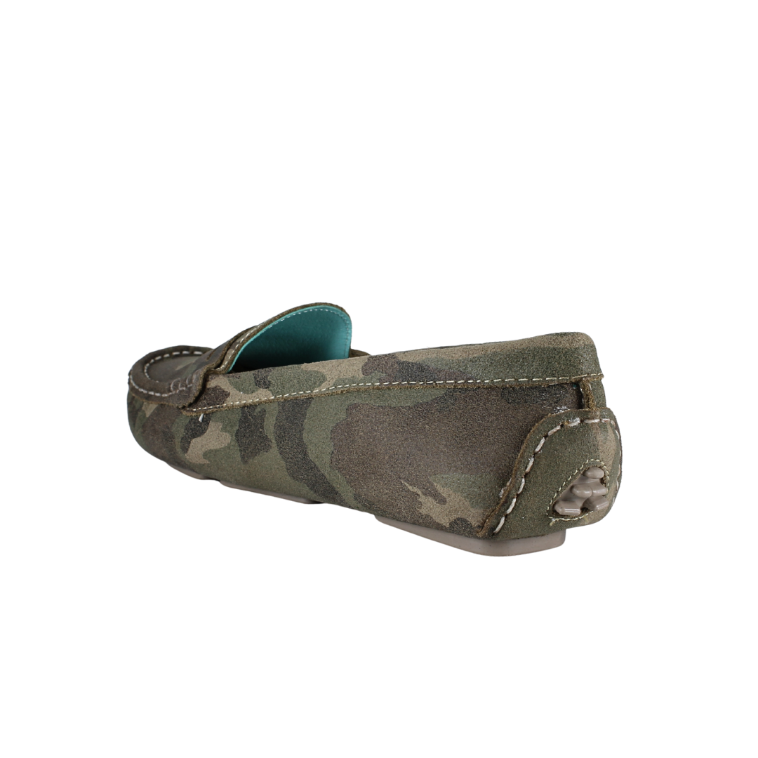 Loafers Camuflaje en Piel Gamuza - SanMiguelShoesmx