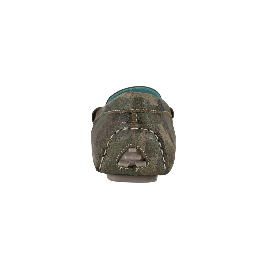 Loafers Camuflaje en Piel Gamuza - SanMiguelShoesmx
