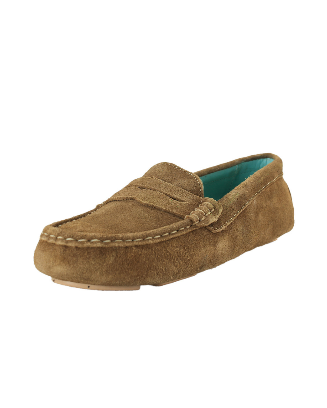 Mocasines Bronzea de piel de gamuza en café de SanMiguelShoesmx, calzado elegante y cómodo para hombre.
