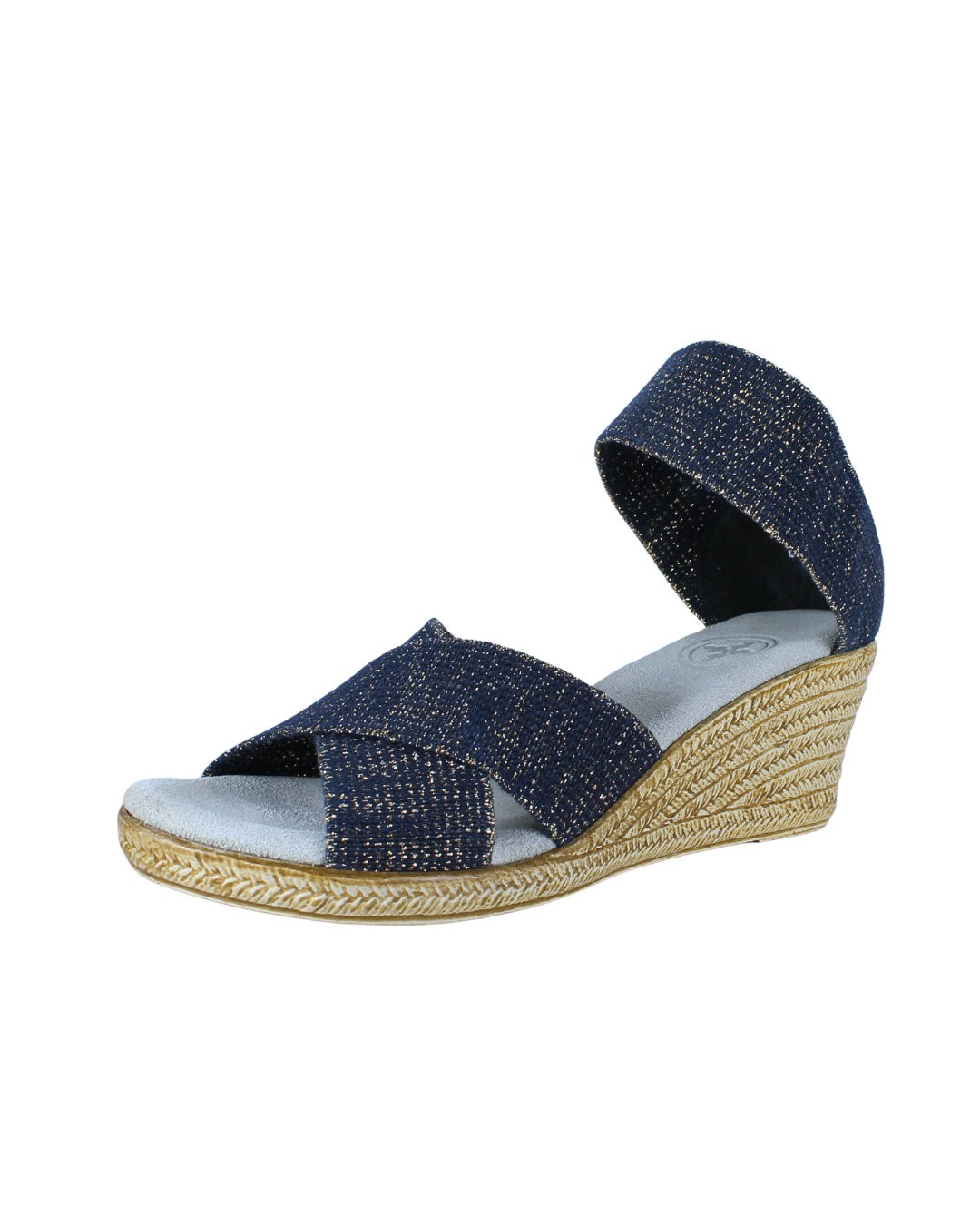 Zapatos Alba Marino Gilded de SanMiguelShoesmx, estilo elegante con acabado en marino y detalles dorados.