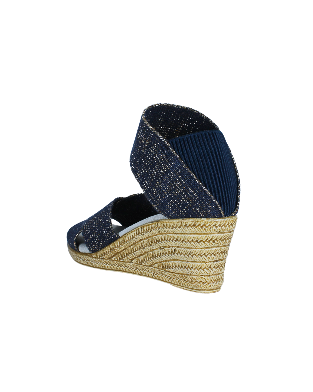 Zapatos Alba Marino Gilded de SanMiguelShoesmx en color marino con detalles dorados y diseño elegante para mujer.