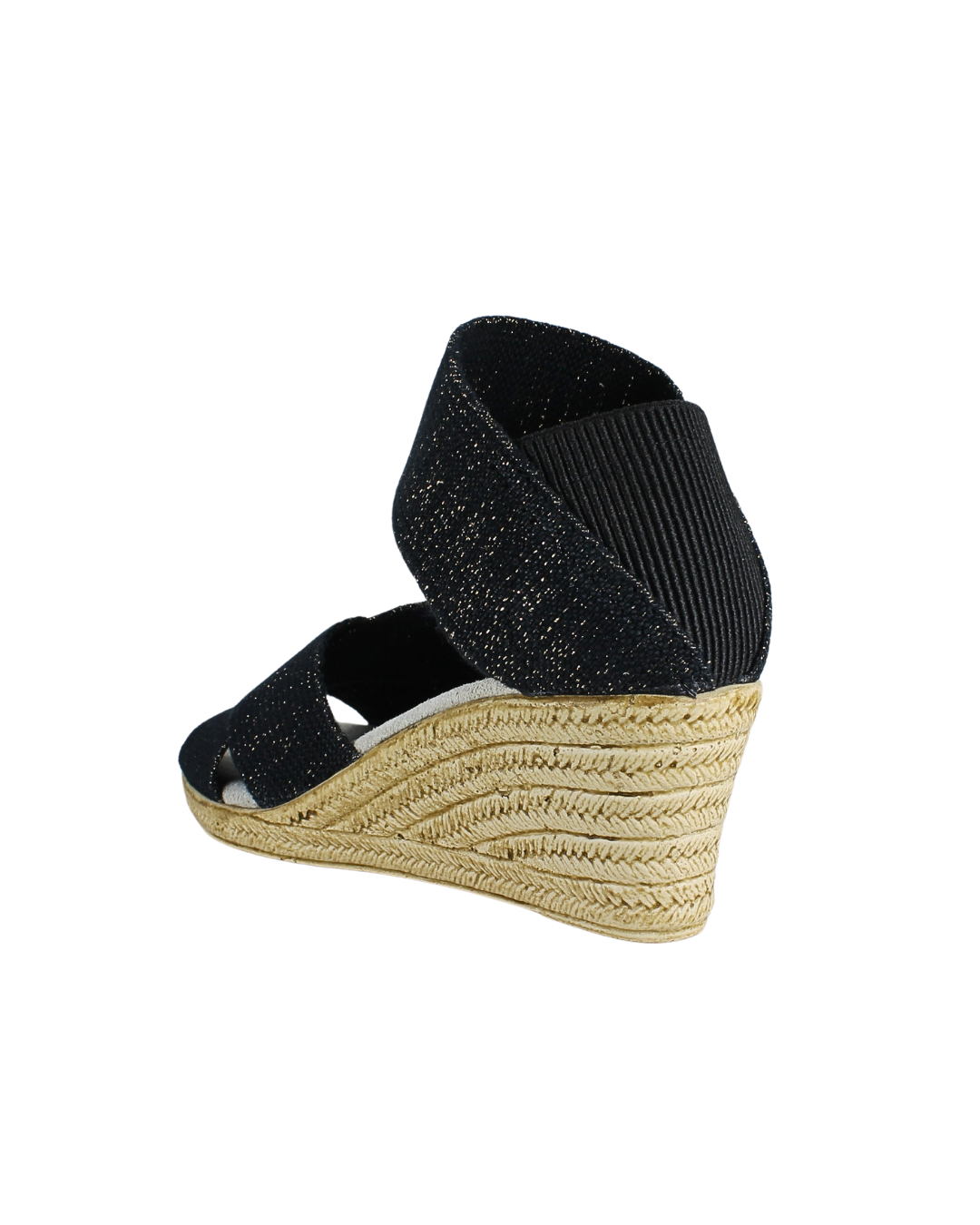 Zapatos negros Alba Gilded de SanMiguelShoesmx con detalles dorados y diseño elegante para mujer.
