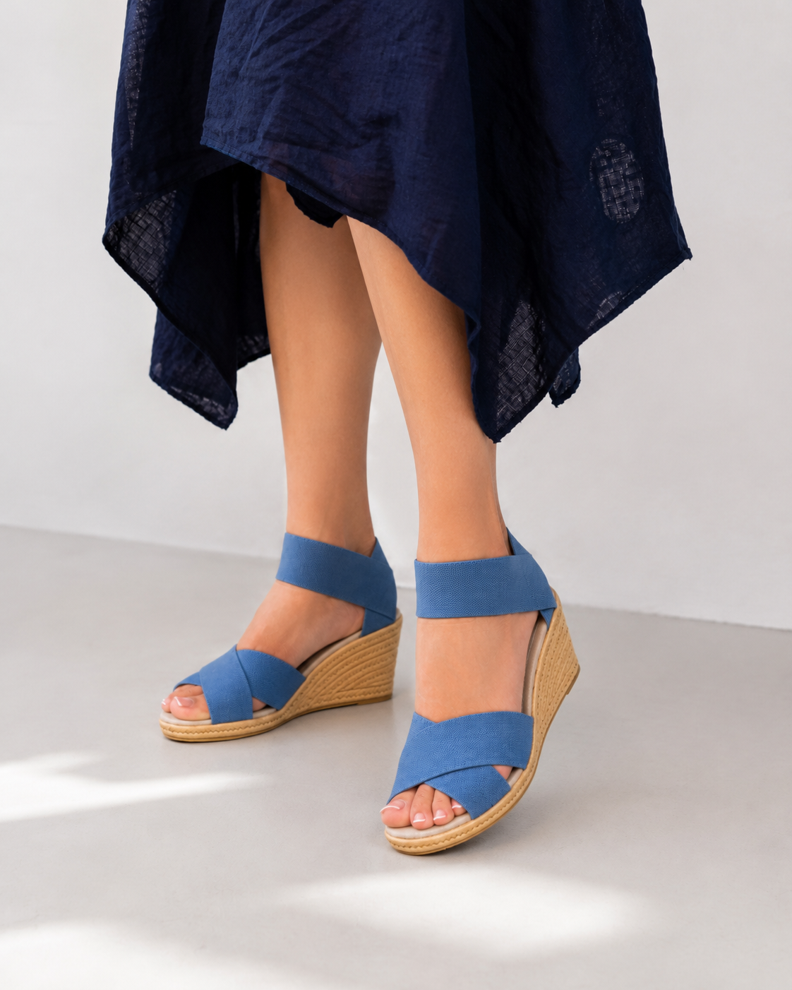 Zapatos Alba Índigo de SanMiguelShoesmx, calzado de color azul índigo, con diseño elegante y cómodo para mujer.