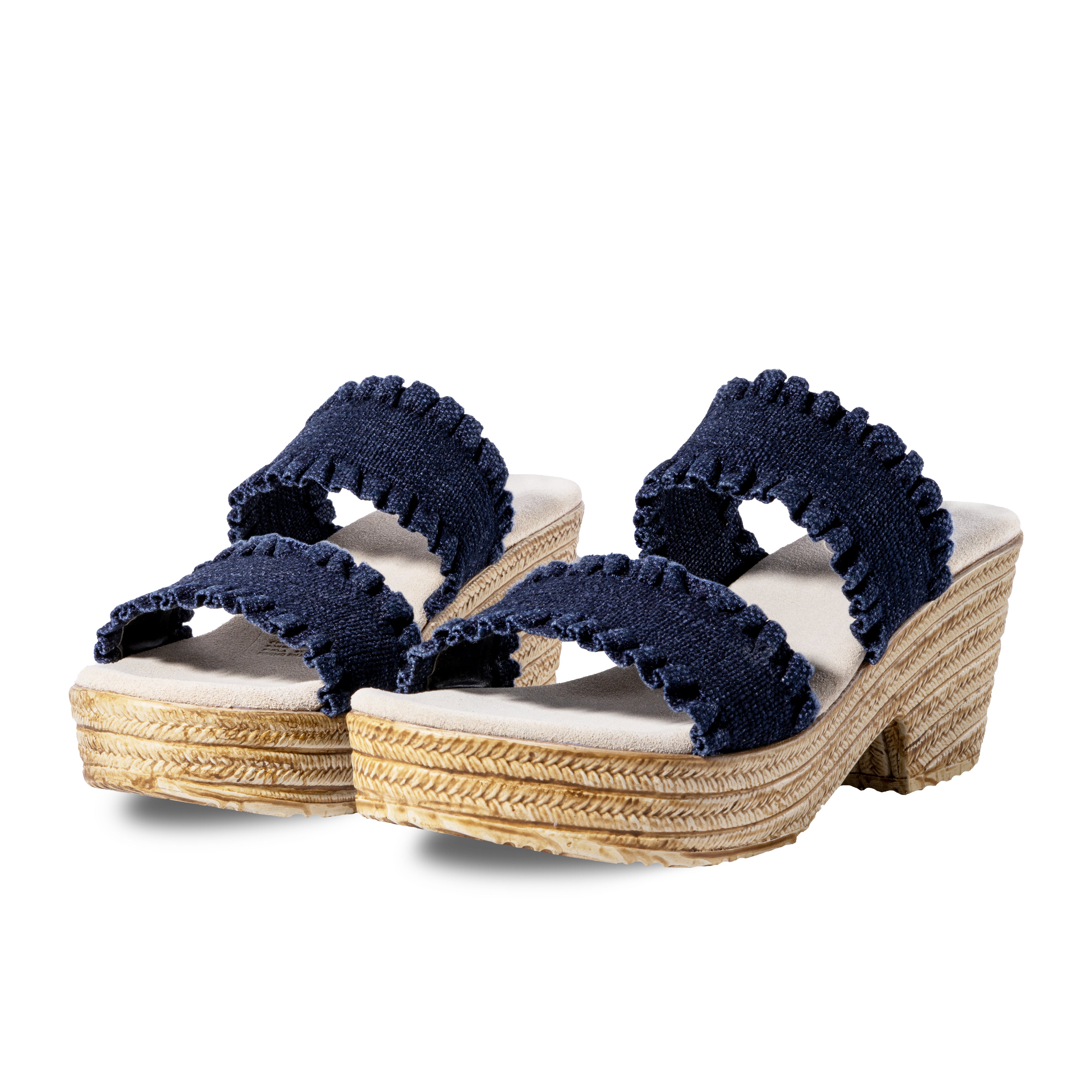 Zapatos Miranda Marino Olán de SanMiguelShoesmx, en color marino, con diseño elegante y detalles de piel para mujer.