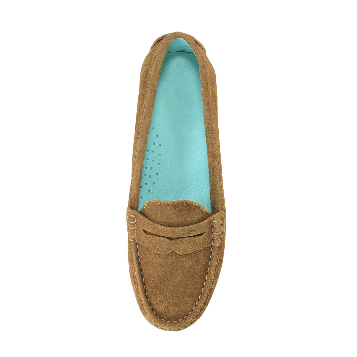 Loafers Bronzea – Café en Piel Gamuza