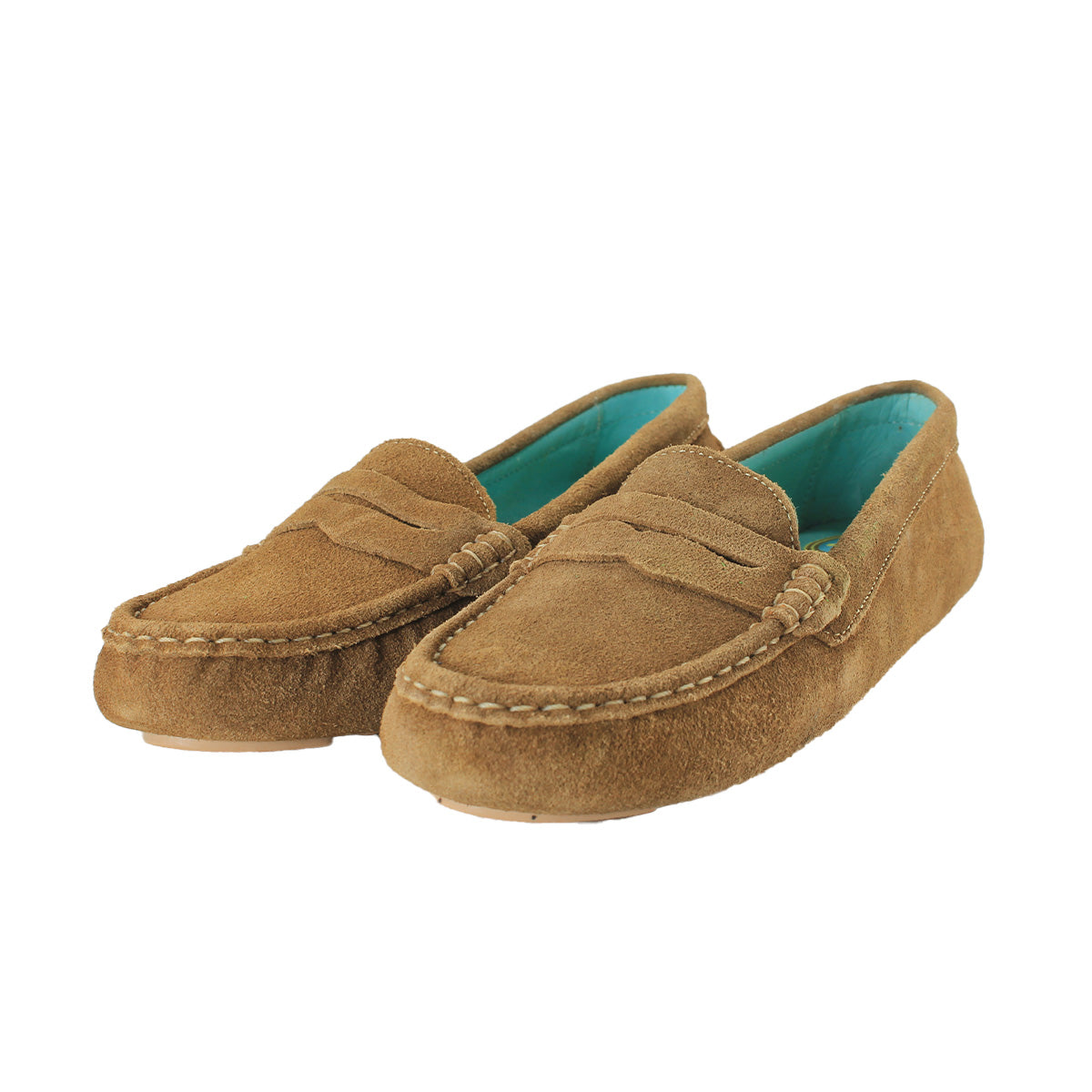 Loafers Bronzea – Café en Piel Gamuza