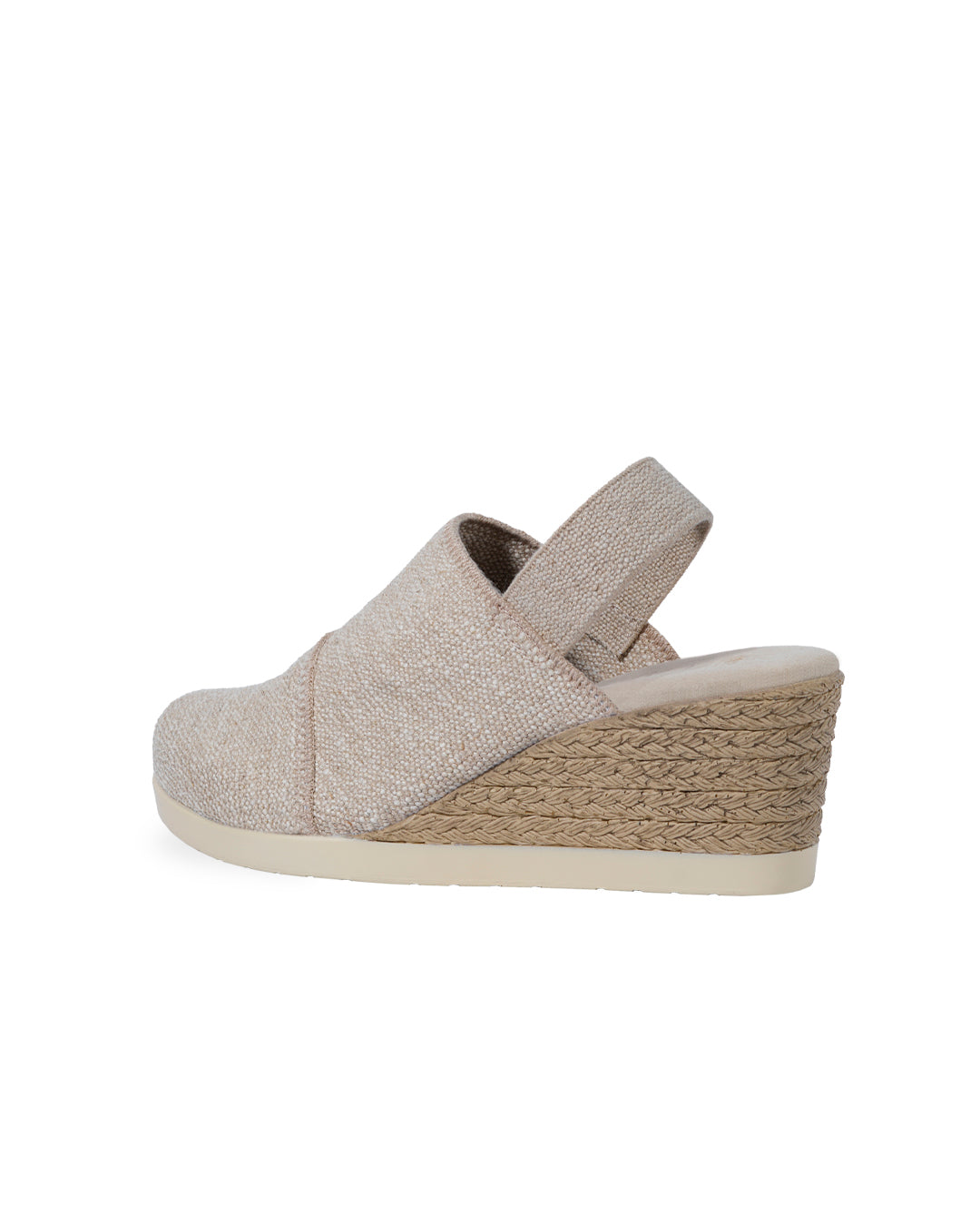 Zapatos Natasha Lino de SanMiguelShoesmx, modelo con diseño de lino blanco y detalles elegantes para mujer.