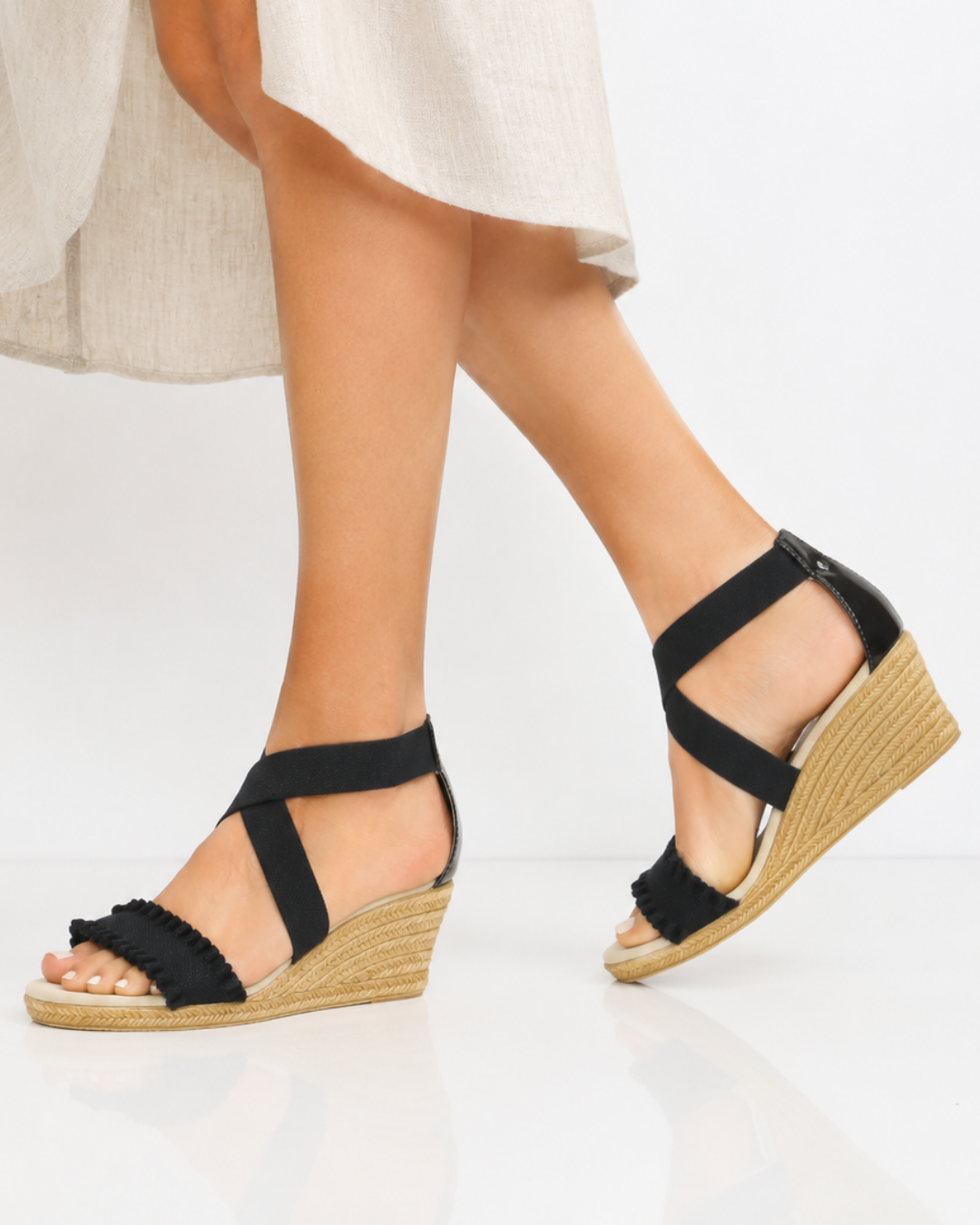 Zapatos negros estilo stela de SanMiguelShoesmx, calzado elegante con diseño moderno y acabado en color negro.