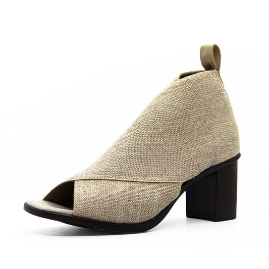 Tuscany Linen Ankle Boots